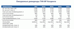 ТНК-BP Холдинг может выплатить дивиденды за I полугодие 2011 года, - Андрей Полищук, ФГ БКС